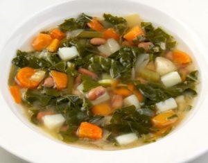 Leftover cooked vegetables can make a great soup.