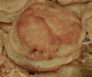 Fresh-from-the-Oven scratch biscuit.