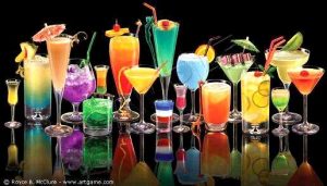 A kaleidoscope of cocktails.
