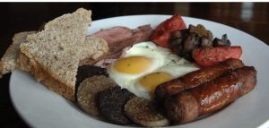 A classic full English Breakfast might be too much, but food will help restore your body.