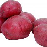 Red potatoes are called waxy because they hold their shape when cooked.