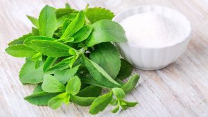 Stevia leaf extracts have been found to lower blood sugar and blood pressure with moderate use.