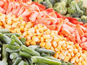 A colorful array of frozen vegetables can up your nutrition game so easily.